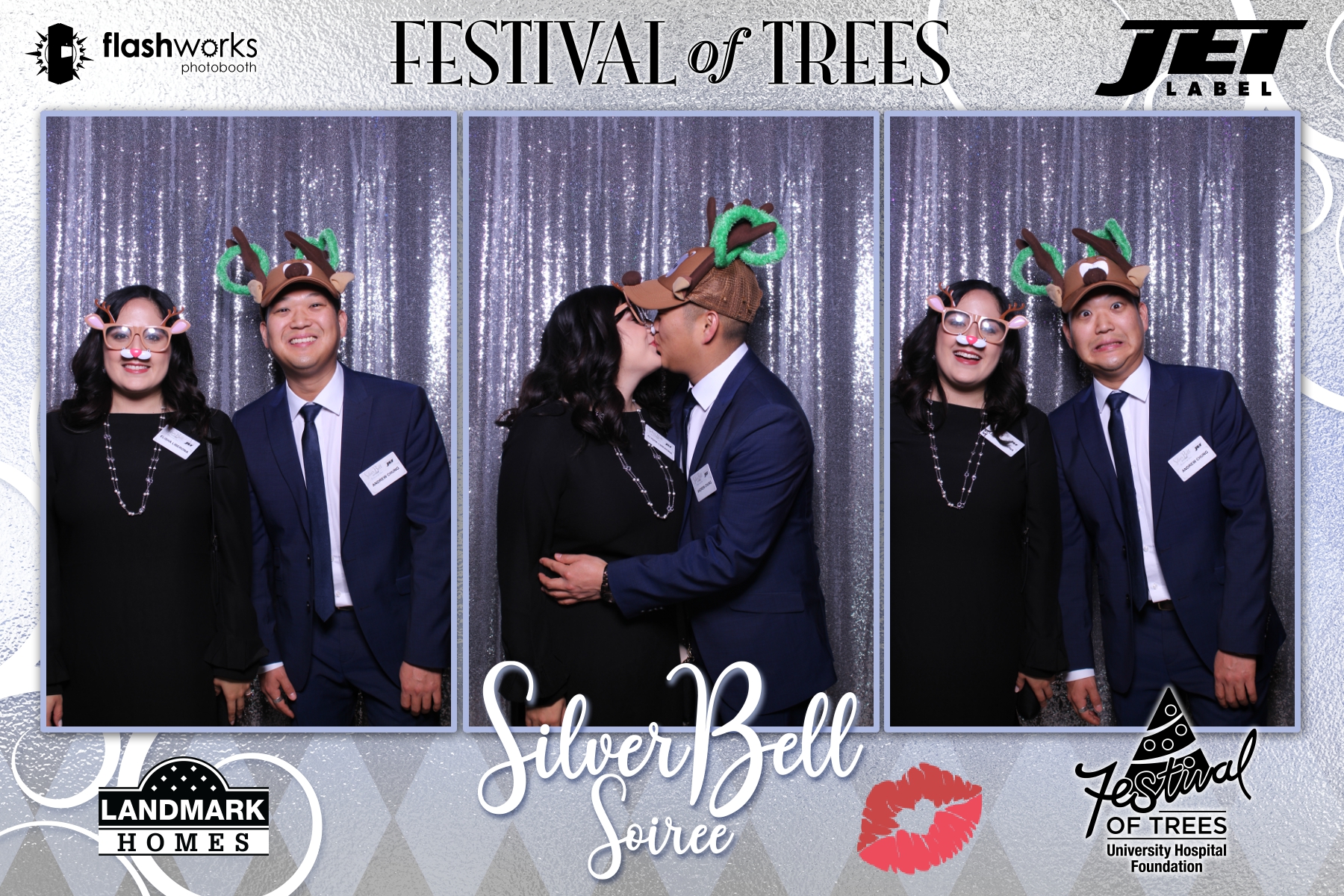 Festival of Trees Silver Bell Soiree - Photos and GIFs | View more photos from the event at gallery.flashworksphotobooth.com/u/FlashworksPhotoboothInc/Festival-of-Trees-Silver-Bell-Soiree-Photos-and-GIFs